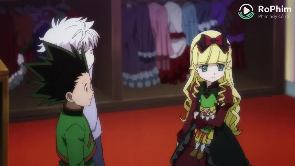 Hunter x Hunter: Đương Đầu Băng Nhền Nhện (Bóng Ma Đỏ Thẫm) Tập Full